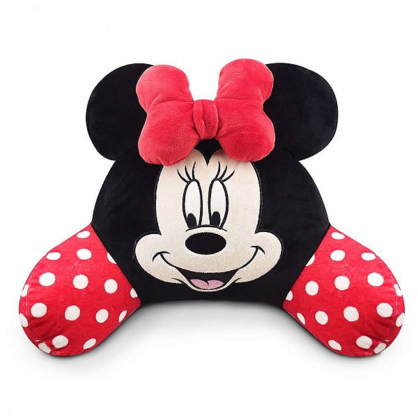 Almofada de Encosto Pelúcia Minnie Mouse Disney 65cm