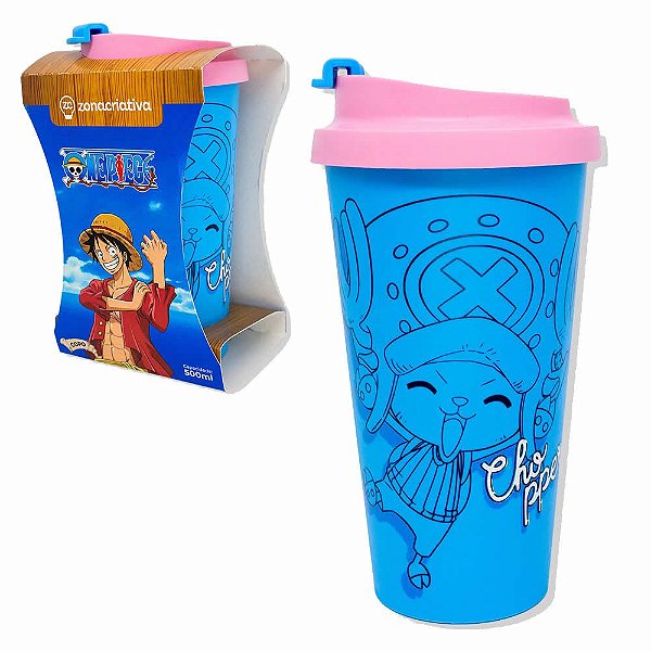 Copo Viagem Bucks One Piece Chopper 500ml