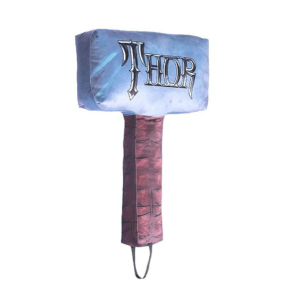 Almofada Formato Mjolnir Thor Marvel