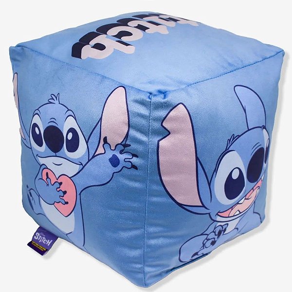 Almofada Cubo Stitch Angel Disney