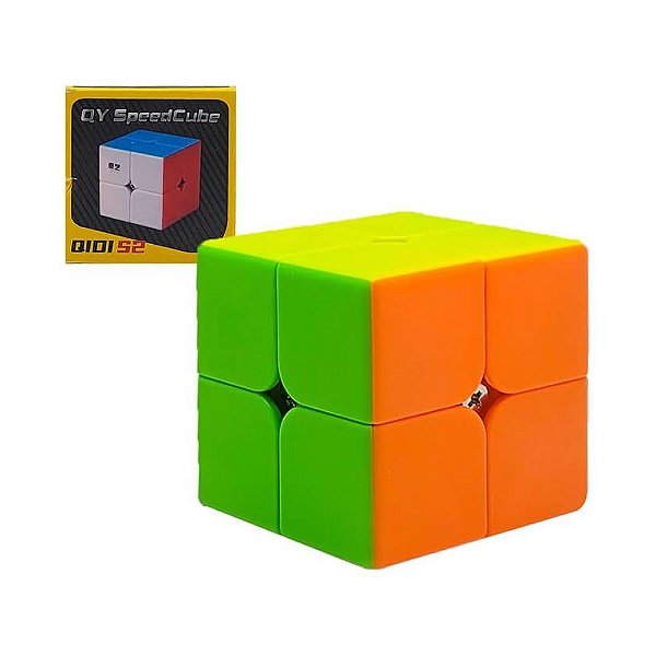 Cubo Mágico Profissional Q1D1 52 QY SpeedCube 2X2