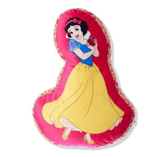 Almofada Formato Branca de Neve Princesas Disney