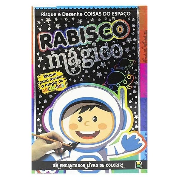 Livro Rabisco Mágico Coisas do Espaço