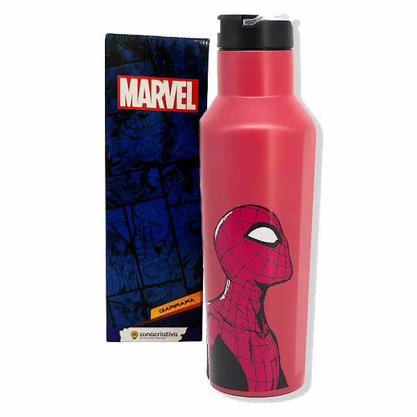 Garrafa Ranger Spider Man Marvel 600ml