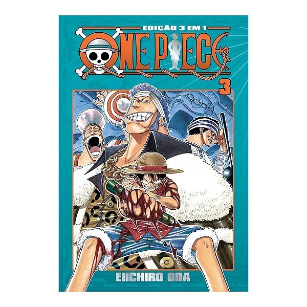 One Piece 3 em 1 Vol 03 - Panini