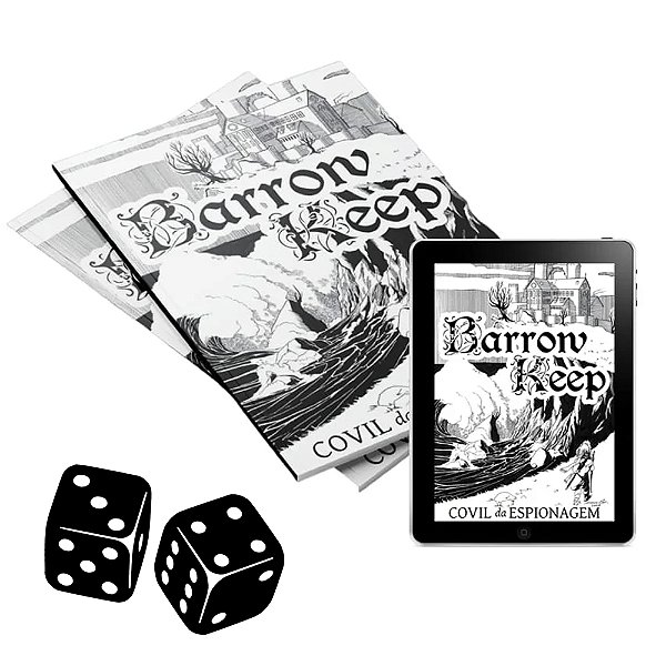 Barrow Keep: Covil da Espionagem Suplemento RPG - Físico + Digital