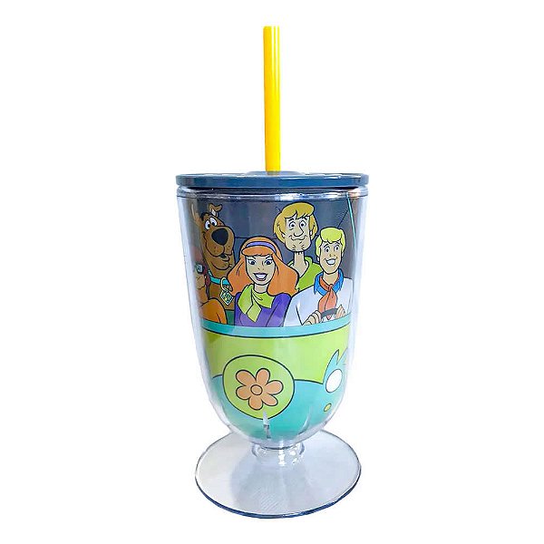 Taça Acrílica Scooby Doo Mistery Machine 600ml