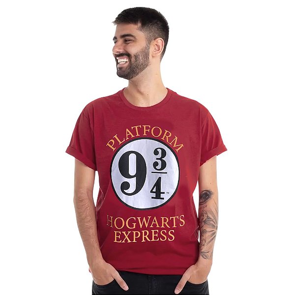Camiseta Plataforma 934 Harry Potter Clube Comix Magia Sempre Presente!