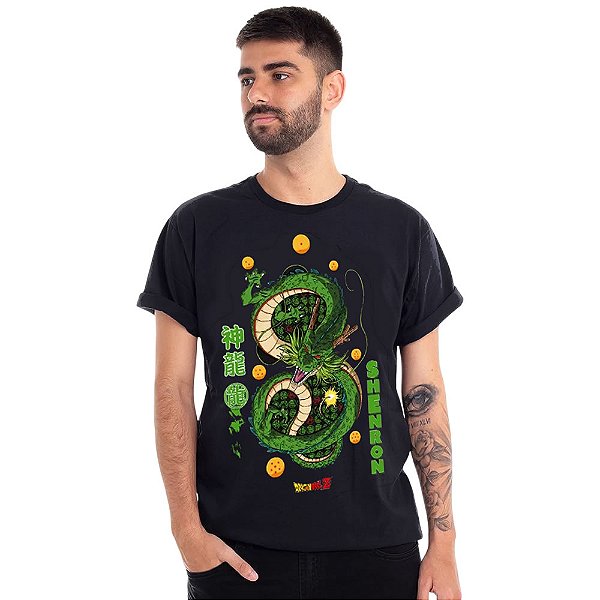 Camiseta Shenron Dragon Ball Clube Comix – O Poder dos Dragões!