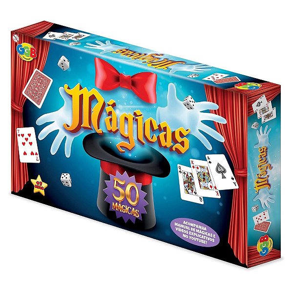 Jogo de Mágicas - 50 Truques: Torne-se um Mágico de Verdade!