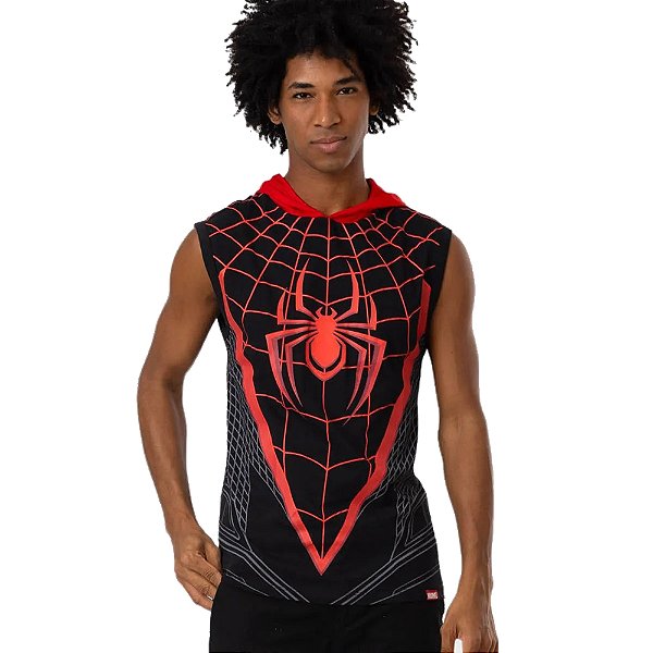 Camiseta com Capuz Homem Aranha Marvel By Piticas: O Estilo do Aranha para Você!