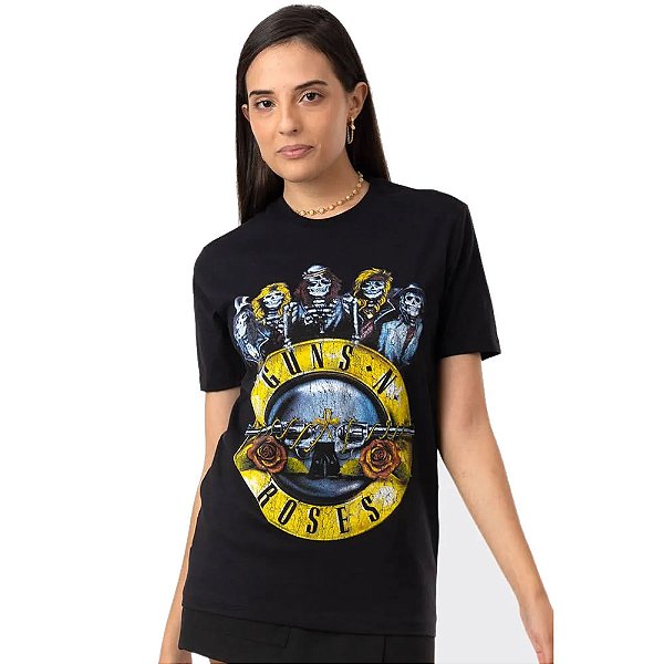 Camiseta Guns N’ Roses Classic By Piticas: O Rock em Grande Estilo