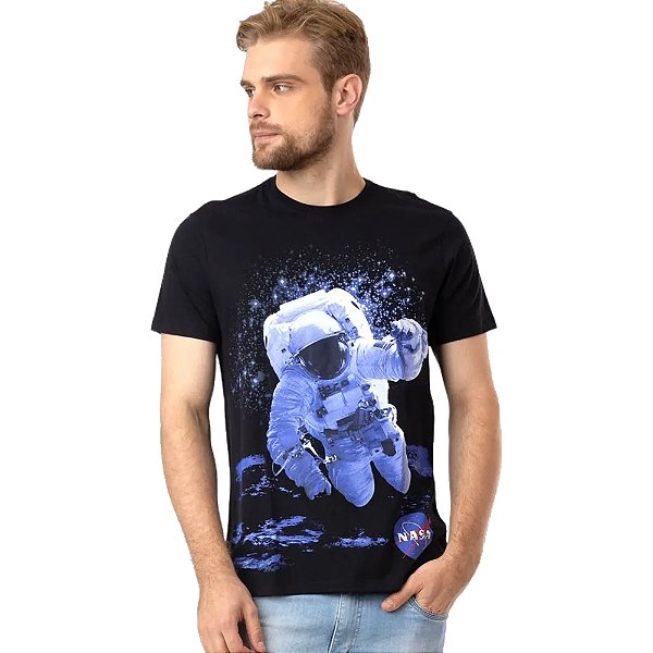 Camiseta NASA Astronauta By Piticas: Para Quem Sonha Alto!