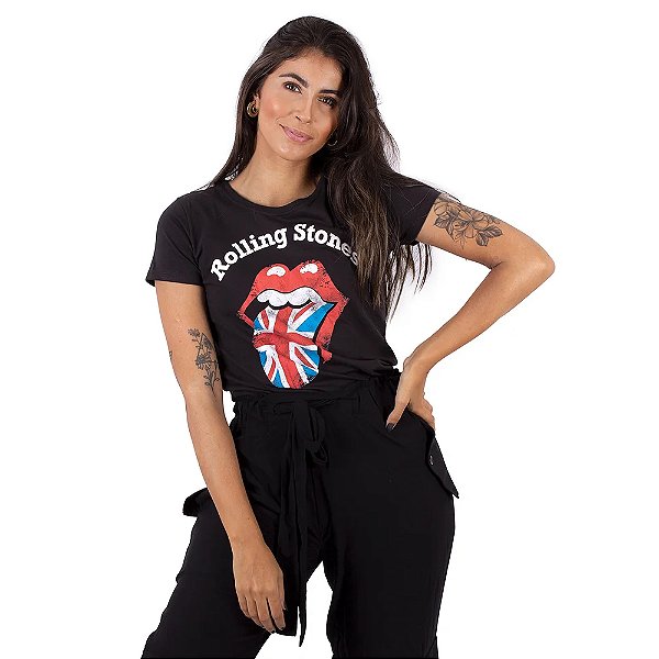 Camiseta Rolling Stones Boca UK By Piticas