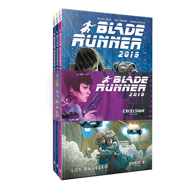 Super Kit Blade Runner 2019 – Coleção Completa em Capa Dura Excelsior