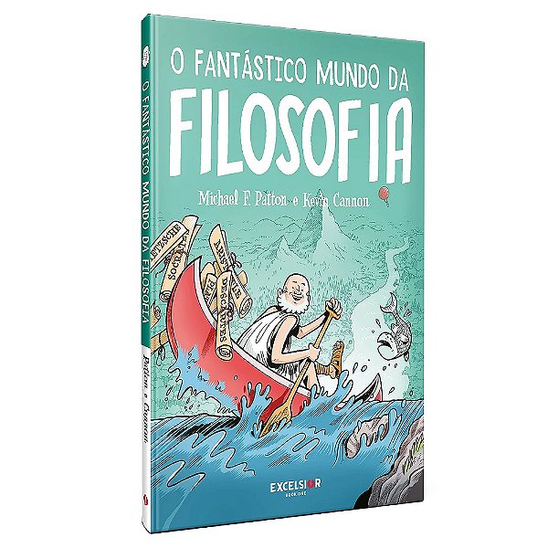 O Fantástico Mundo da Filosofia - HQ Capa Dura Excelsior