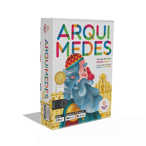 Jogo Arquimedes 3ª Edição – Adoleta Jogos