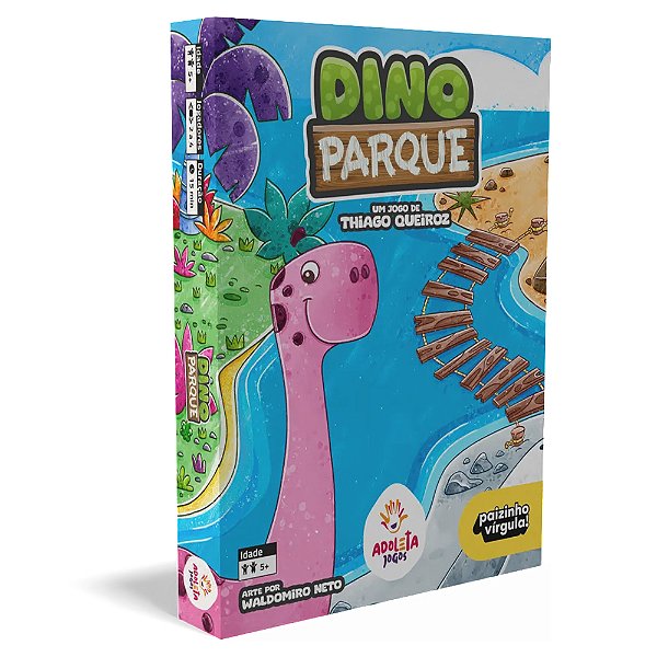 Jogo Dino Parque - Adoleta Jogos