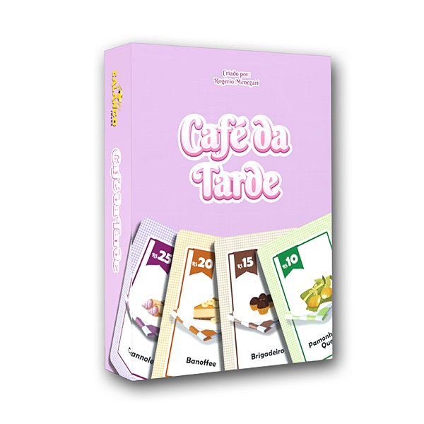 Jogo Café da Tarde - Calango Jogos