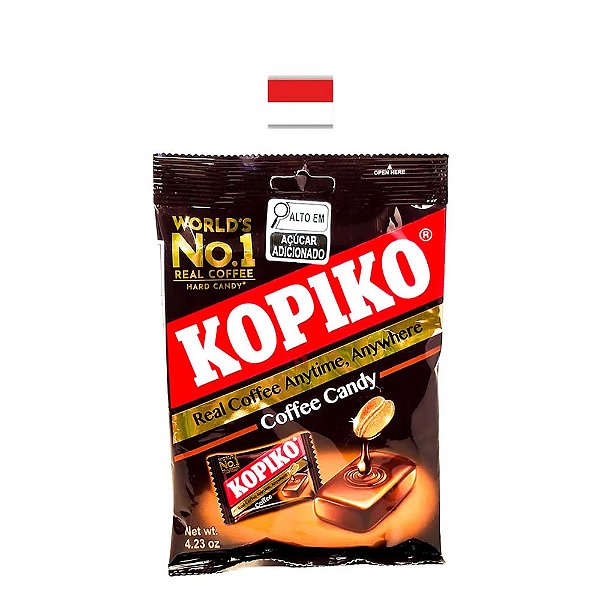 Bala de Café Kopiko Coffee Candy 120g – Indonésia