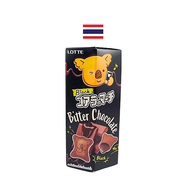 Biscoito Koala Lotte Chocolate Amargo 33g – Tailândia