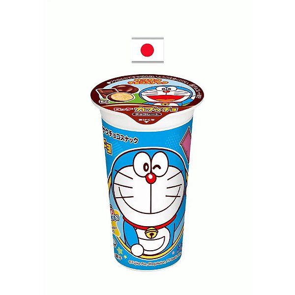 Snack de Milho Lotte Coberto com Chocolate Doraemon 37g – Japão