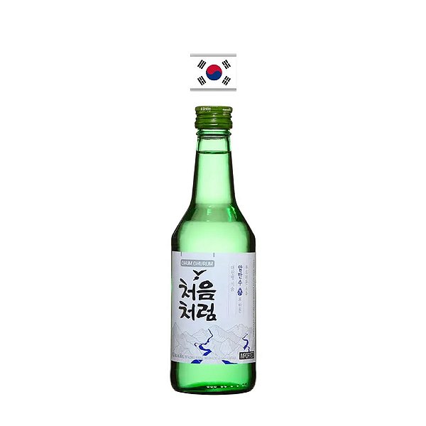 Bebida Lotte Soju Chum Churum Original 360ml – Coreia do Sul