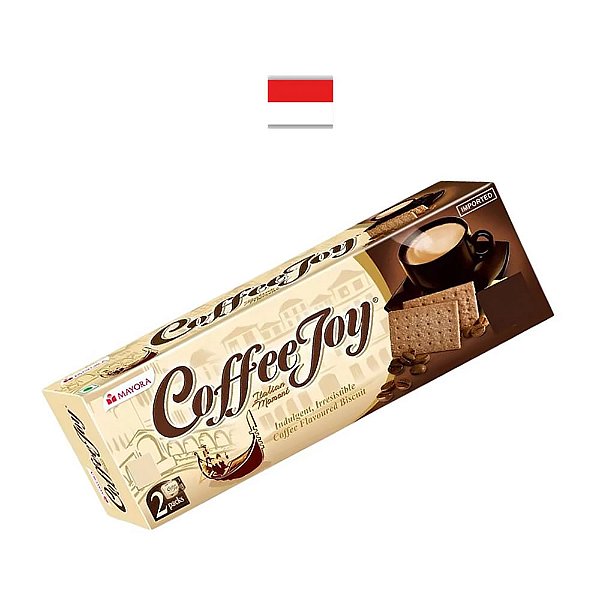 Biscoito Coffe Joy Sabor Café Mayora 78g  – Indonésia