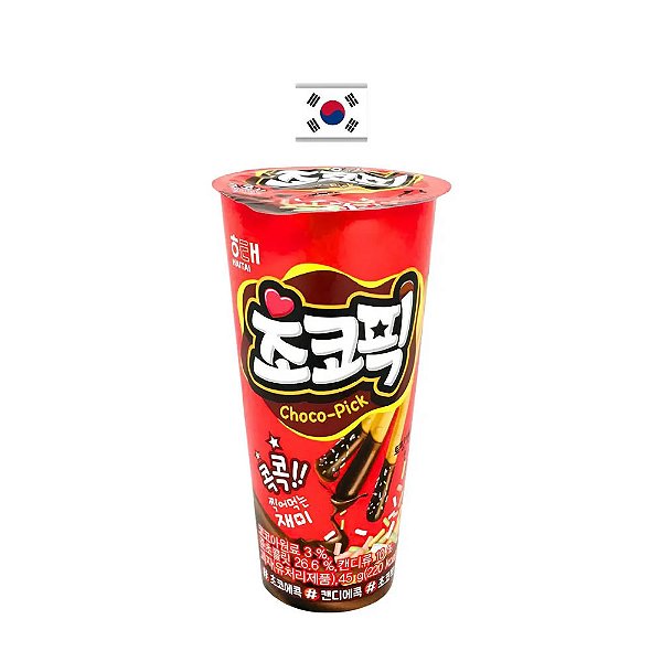 Biscoito Haitai Choco Pick 45g – Coreia do Sul