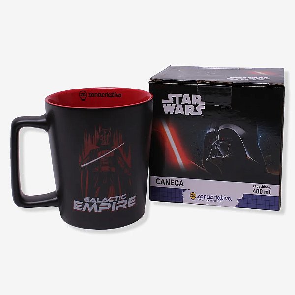 Caneca Buck Galactic Empire Vader Star Wars 400ml