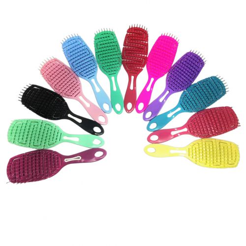 Escova de cabelo hexa Flexível