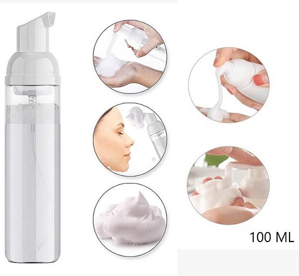 Frasco com pump 100 ml