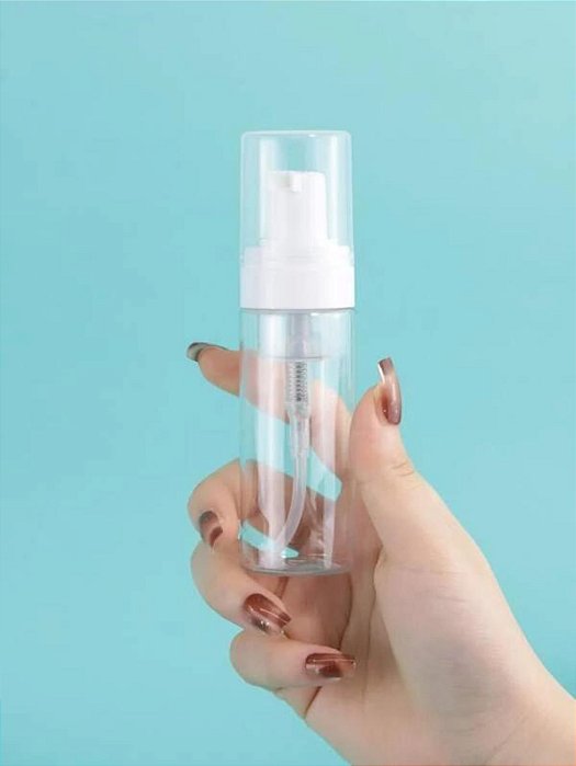 Frasco pump espumador para higiene facial - 50ml