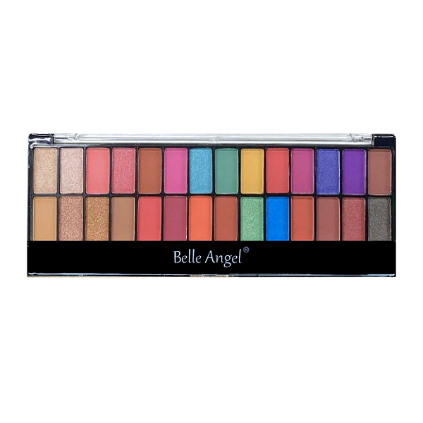 Paleta De Sombra Colorida Com 28 Cores - Belle Angel