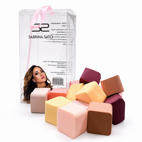 Esponja De Maquiagem - 18 Pedaços - Sabrina Sato