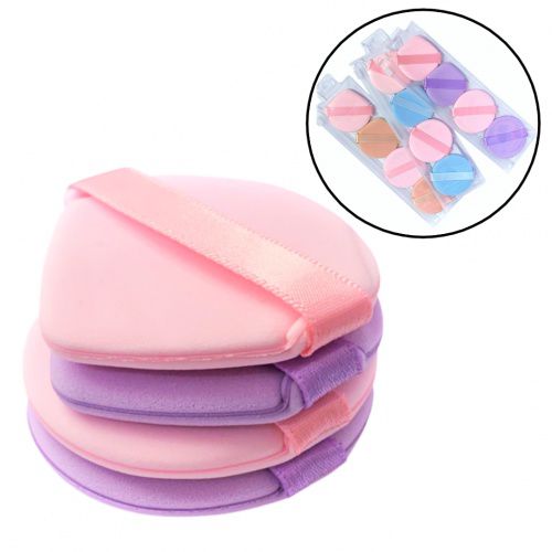 Kit De 4 Esponja Para Maquiagem - Cores Quentes