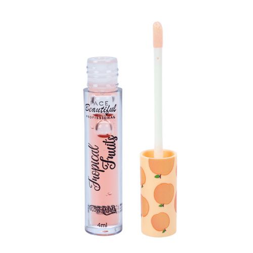 Gloss Labial De Pêssego - Tropical Fruits - Face Beautiful