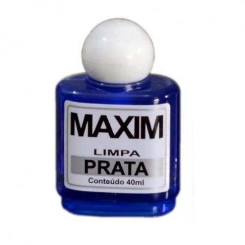 Limpa prata 40ml - Maxim