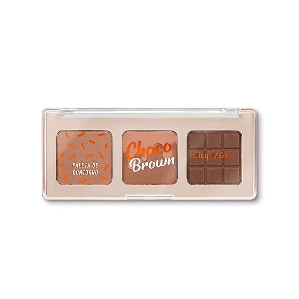 Paleta de contorno choco brown - City girls