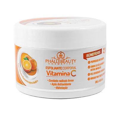 Esfoliante corporal vitamina c - Phallebeauty