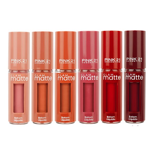 Lip gloss glam matte - Pink 21