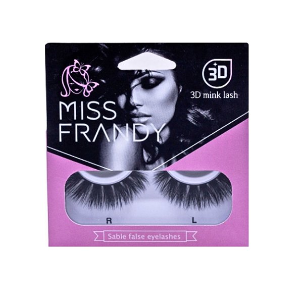 Cílios postiços 3D mink lash - Miss frandy