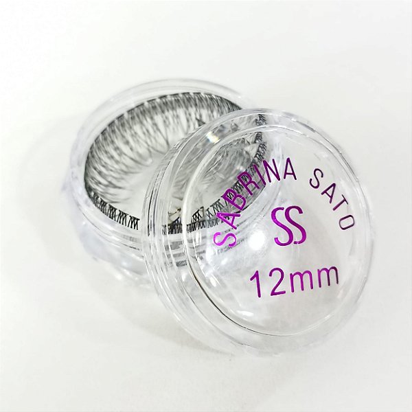 Cílios tufinho 12 mm seda de potinho - Sabrinha Sato