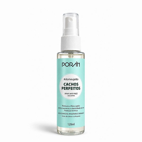 Spray anti frizz cachos perfeitos - Porán