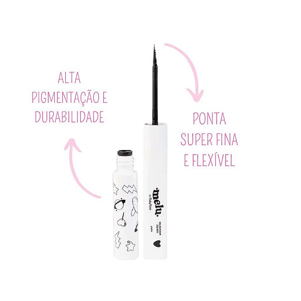Delineador líquido preto melu - Ruby rose