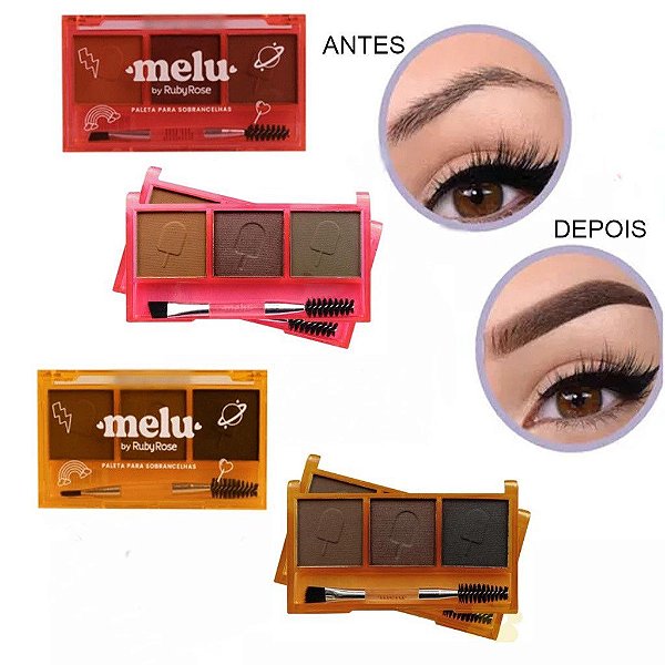 Paleta para sobrancelha - Melu