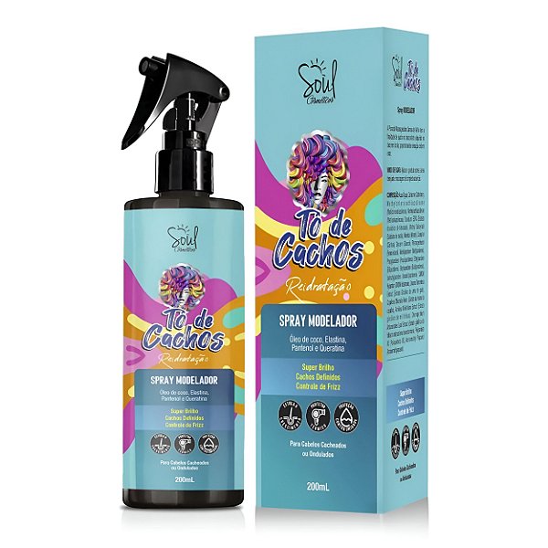 Spray finalizador tô de cachos - Soul