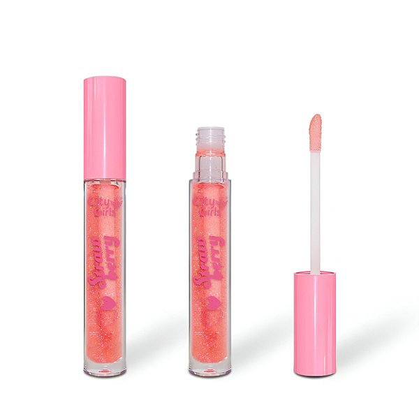 Lip gloss strawberry party - City girls