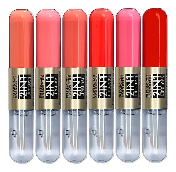 Lip gloss perfect match 2 em 1 - Pink 21