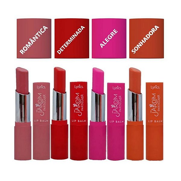 Lip balm meu jardim particular - Lyrics